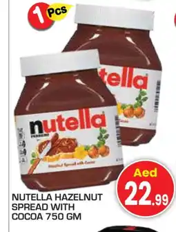 Baniyas Spike Hypermarket NUTELLA Chocolate Spread offer