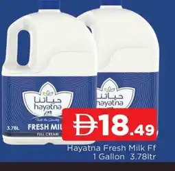 Al Madina HAYATNA Full Cream Milk offer
