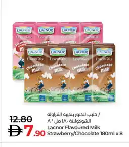 Lulu Hypermarket LACNOR Flavoured Milk offer