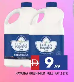 Al Madina HAYATNA Full Cream Milk offer