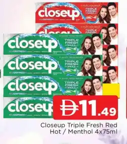 Al Madina CLOSE UP Toothpaste offer