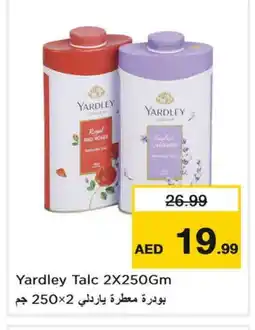 Nesto YARDLEY Talcum Powder offer
