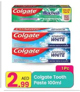 Everyday Center COLGATE Toothpaste offer