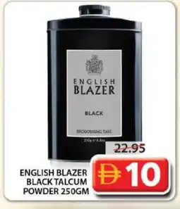 Grand Hyper Market ENGLISH BLAZER Talcum Powder offer