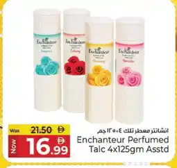 Kenz Hypermarket Enchanteur Talcum Powder offer