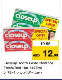 Nesto CLOSE UP Toothpaste offer