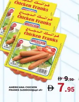 Kerala Hypermarket AMERICANA Chicken Franks offer