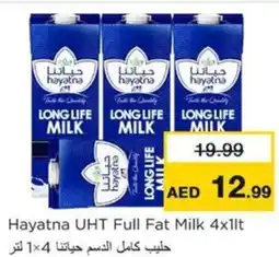 Nesto Hayatna UHT Full Fat Milk offer