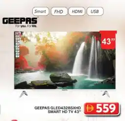 Grand Hyper Market GEEPAS Smart TV offer