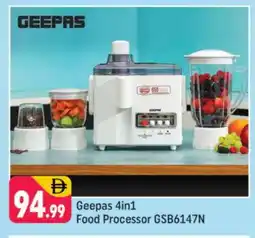 Shaklan GEEPAS Food Processor offer