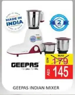 Mango Hypermarket LLC GEEPAS Mixer / Grinder offer