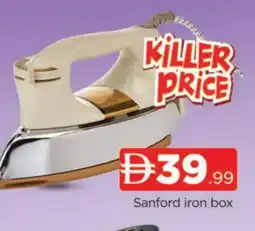 Al Madina SANFORD Ironbox offer