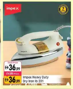 Shaklan IMPEX Ironbox offer