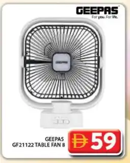 Grand Hyper Market GEEPAS Fan offer