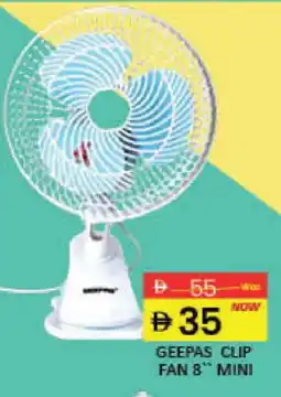Mango Hypermarket LLC GEEPAS Fan offer