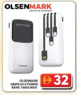 Grand Hyper Market OLSENMARK Powerbank offer