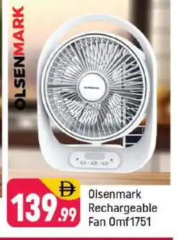 Shaklan OLSENMARK Fan offer