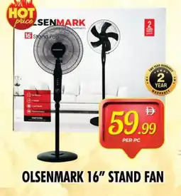 Night to Night Hypermarket OLSENMARK Fan offer