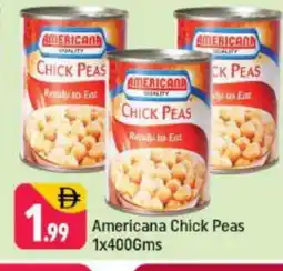Shaklan AMERICANA Chick Peas offer