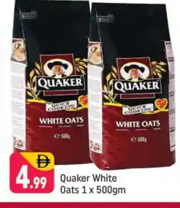 Shaklan QUAKER Oats offer