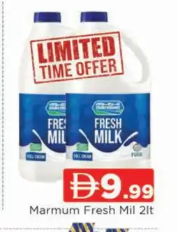 Al Madina MARMUM Fresh Milk offer