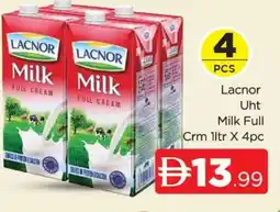 Al Madina LACNOR Full Cream Milk offer