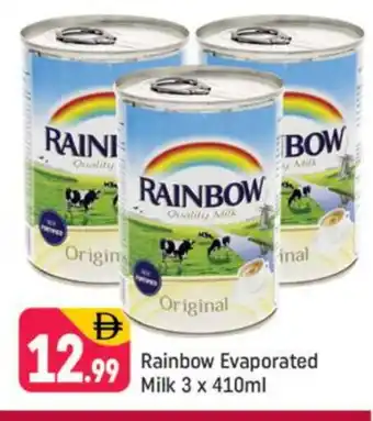 Shaklan RAINBOW Evaporated Milk offer