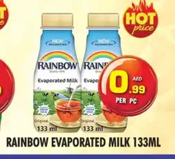 Night to Night Hypermarket RAINBOW Evaporated Milk offer