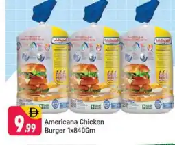 Shaklan AMERICANA Chicken Burger offer