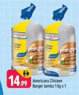 Shaklan AMERICANA Chicken Burger offer