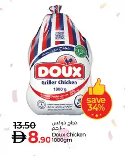 Lulu Hypermarket DOUX Frozen Whole Chicken offer