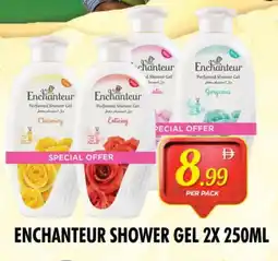 Night to Night Hypermarket Enchanteur Shower Gel offer