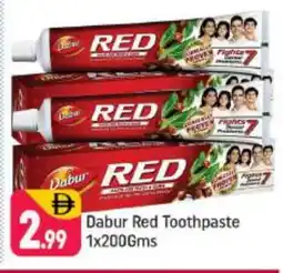 Shaklan DABUR RED Toothpaste offer