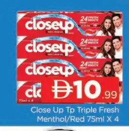 Al Madina CLOSE UP Toothpaste offer