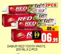 Mango Hypermarket LLC DABUR RED Toothpaste offer