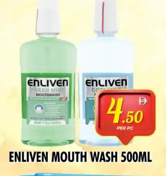 Night to Night Hypermarket ENLIVEN Mouthwash offer
