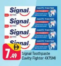 Shaklan SIGNAL Toothpaste offer