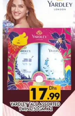 Al Madina YARDLEY Talcum Powder offer