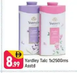 Shaklan YARDLEY Talcum Powder offer