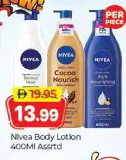 Al Madina Nivea Body Lotion & Cream offer