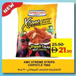 Lulu Hypermarket AMERICANA Chicken Strips offer