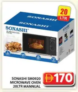 Grand Hyper Market SONASHI Microwave Oven offer