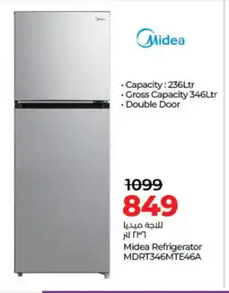 Lulu Hypermarket MIDEA Refrigerator offer