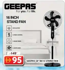 Grand Hyper Market GEEPAS Fan offer