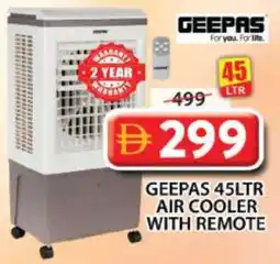 Grand Hyper Market GEEPAS Air Cooler offer