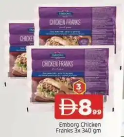 Abraj Al Madina Emborg Chicken Franks offer