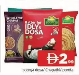 Abraj Al Madina Soorya Dosa / Chapathi / Porota offer