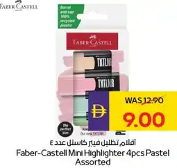 E City Faber-Castell Mini Highlighter 4pcs Pastel offer