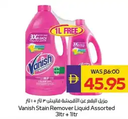 E City Vanish Stain Remover Liquid Assorted offer