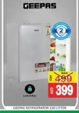 Mango Hypermarket LLC GEEPAS Refrigerator offer